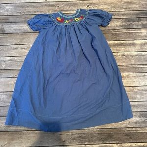 Rosalina school smocked dress